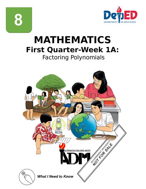 Image result for Mathematics 8 Quarter 4 Module 1