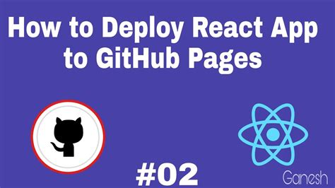 Image result for How to Deploy React App On GitHub