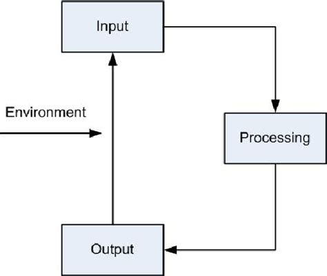 Toradh íomhá ar Input Process Output Cycle Diagram in Real Life