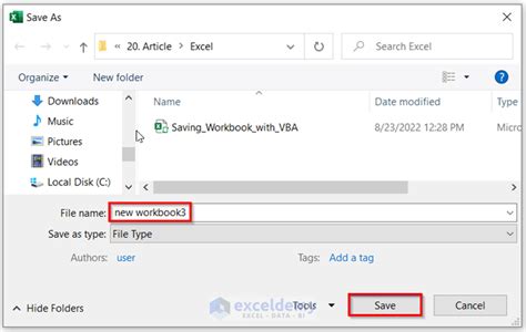 Toradh íomhá ar Save Excel File When Same File Exist in C#
