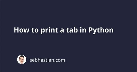 Image result for How to Use Tab in Python