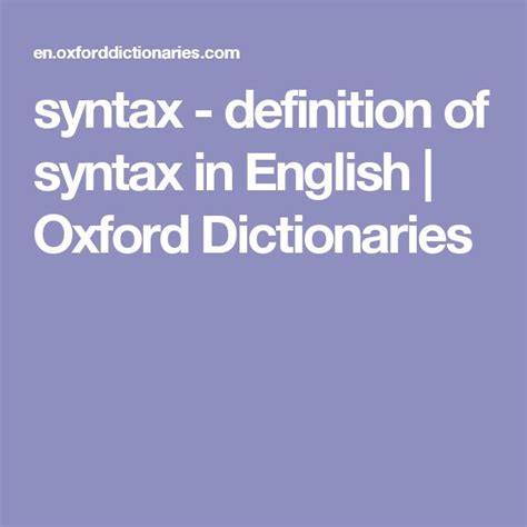 Definition Syntax by Expert に対する画像結果