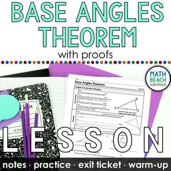 Image result for Sufficient Base Angles Theorem