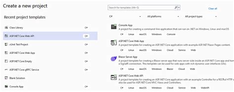Toradh íomhá ar MediaTr C# .Net Core Project Structure