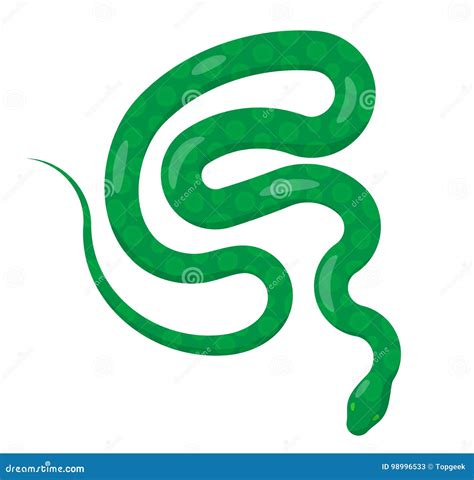 Toradh íomhá ar Red Python Snake Graphic
