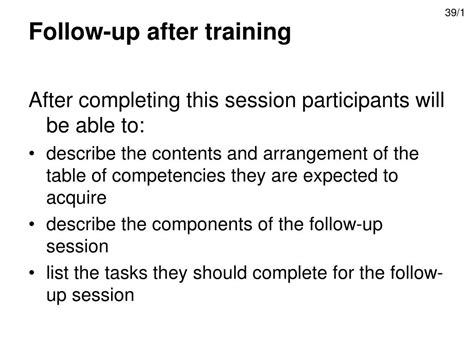 Image result for Follow-Up Training Picture