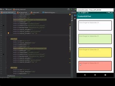 Image result for Custom EditText Android