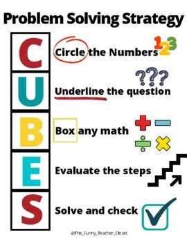 Toradh íomhá ar Cubes Maths Problem Solving