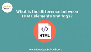 Image result for What Is the Difference Between HTML Elements and Tags