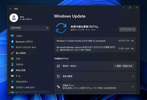 Dev Channel Windows 11 に対する画像結果