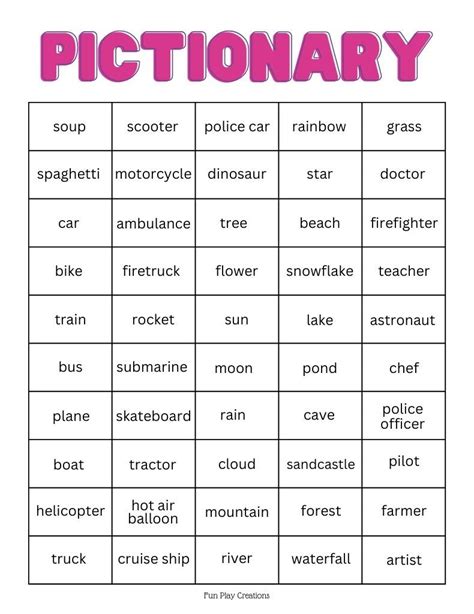 Pictionary Generator కోసం చిత్ర ఫలితం