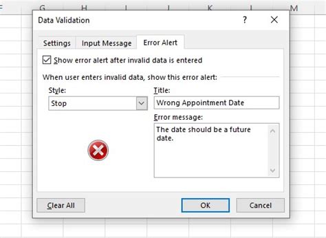 Image result for Validation Alert Message Types