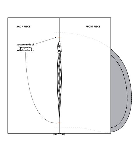 Image result for Seam Pocket Sketch