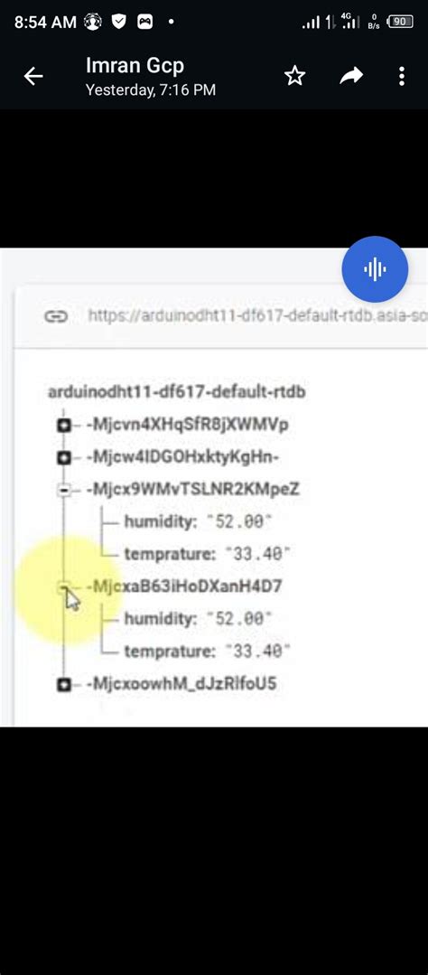 Toradh íomhá ar Select Query From Firebase Database in Java in Android Studio