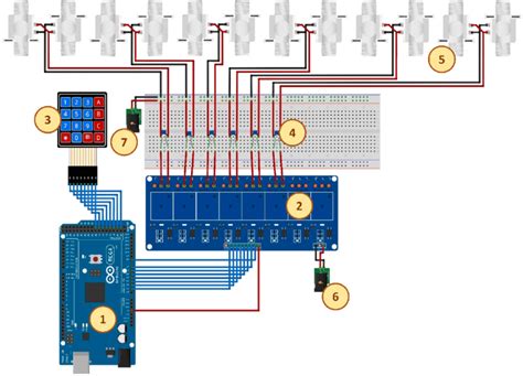 Image result for Arduino Keypad Schematic