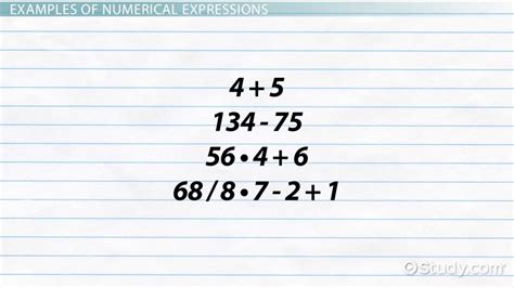 Image result for Non Examples of Expression in Math
