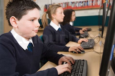 Image result for Picture of Students Operating Computer
