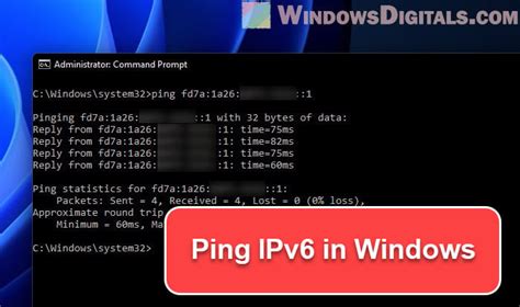 Ping IPv6 Address に対する画像結果