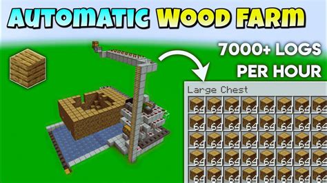 Image result for Fully Automatic Tree Farm Minecraft