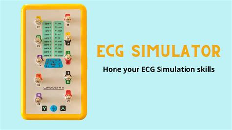 ECG Simulator に対する画像結果