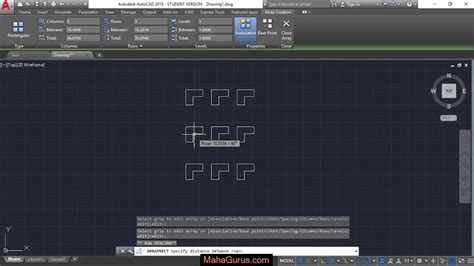 Image result for AutoCAD Exercise Array