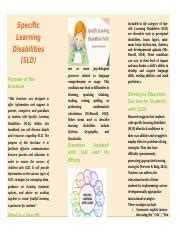 Image result for Specific Learning Disability Support