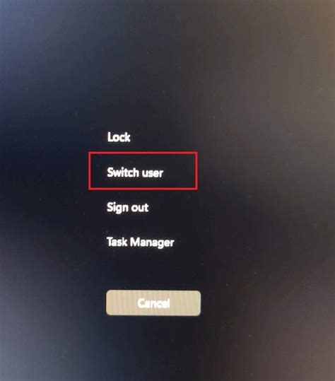تصویر کا نتیجہ برائے How to Switch User in Windows 11