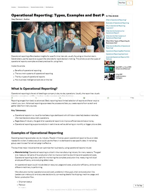 Image result for Operational Reporting