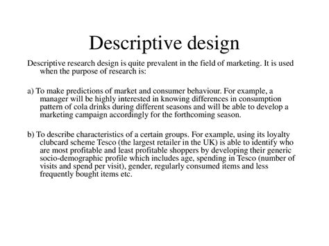 Image result for Descriptive Research Design