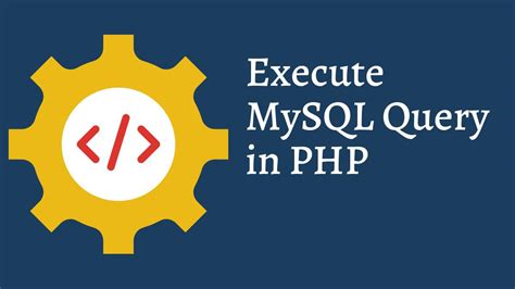 Image result for SQL Query in PHP