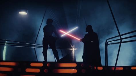 Image result for Luke vs Vader Blue