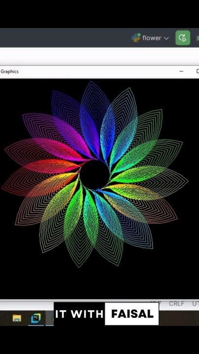 Image result for Amazing Flower Design Using Python Turtle
