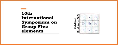 Toradh íomhá ar Group 5 Element