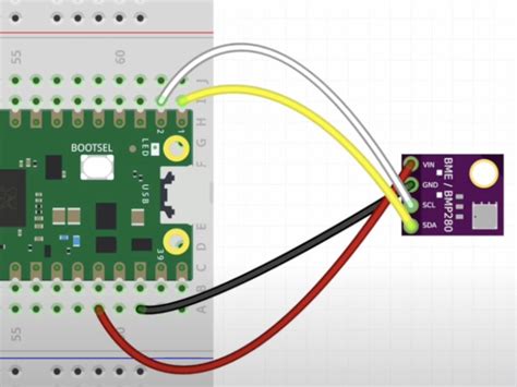 Image result for Raspberry Pi Pico Bme280 Micropython