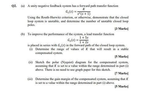 Image result for Unity Negative Feedback General Transfer Function with Controller