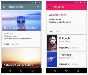Android Card View with Image and Text Example に対する画像結果