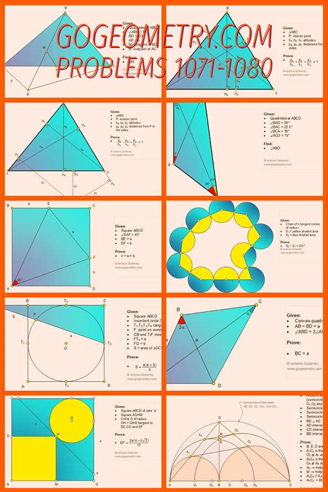 Image result for Geometric Math Problems