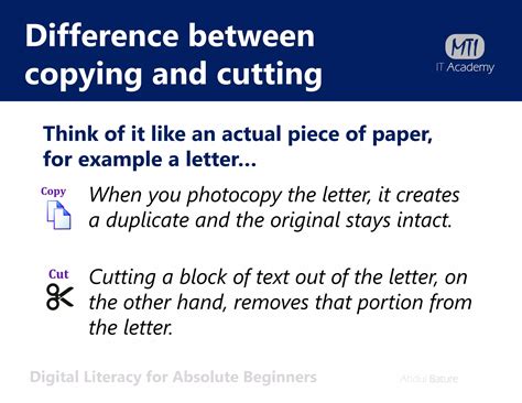 Image result for Process of Copy Paste and Cut Paste