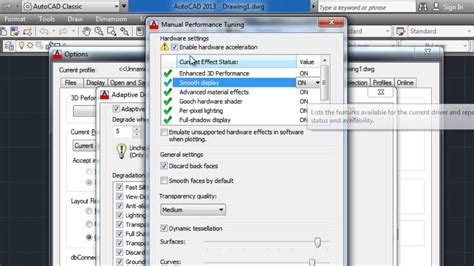 AutoCAD Settings Menu എന്നതിനുള്ള ഇമേജ് ഫലം