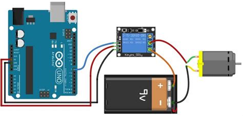 Toradh íomhá ar Wiring A Relay To Arduino