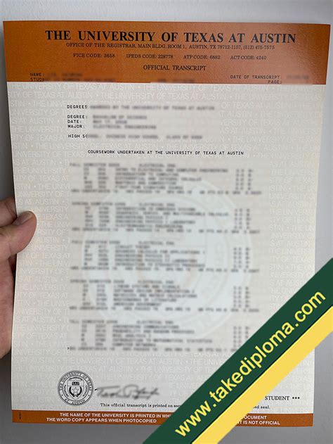 UT Austin Transcript に対する画像結果