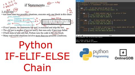 Image result for How to Write Elif in Python