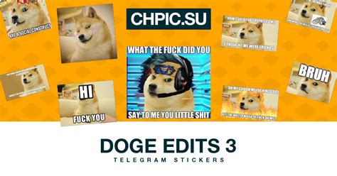 Image result for Telegram Sticker Doge