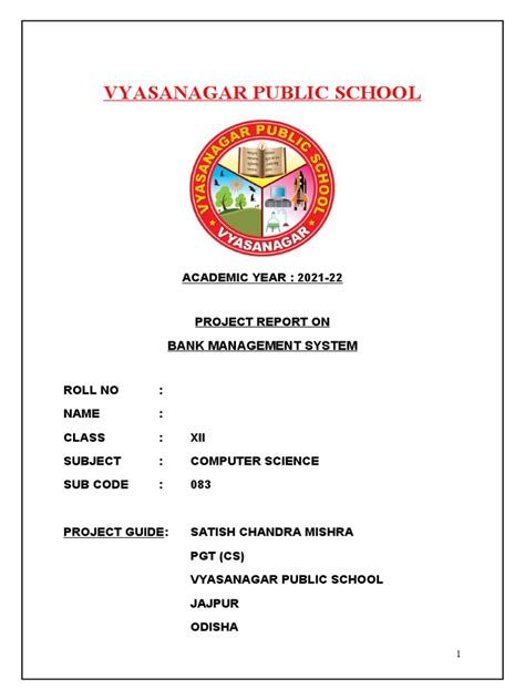 Image result for Bank Management System Project Abstract