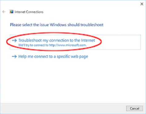 Image result for Internet Connection Troubleshoot Windows 1.0