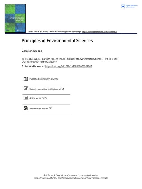 Image result for Basic Principles of Environmental Science
