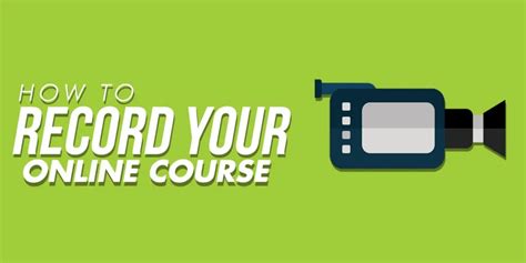 Image result for How to Film Your Online Course