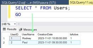 Image result for Stored Procedure SQL SSMS