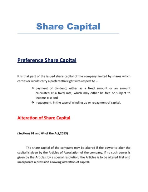 Image result for Equity and Preference Share Capital