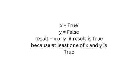 Image result for Boolean Python Tabelle